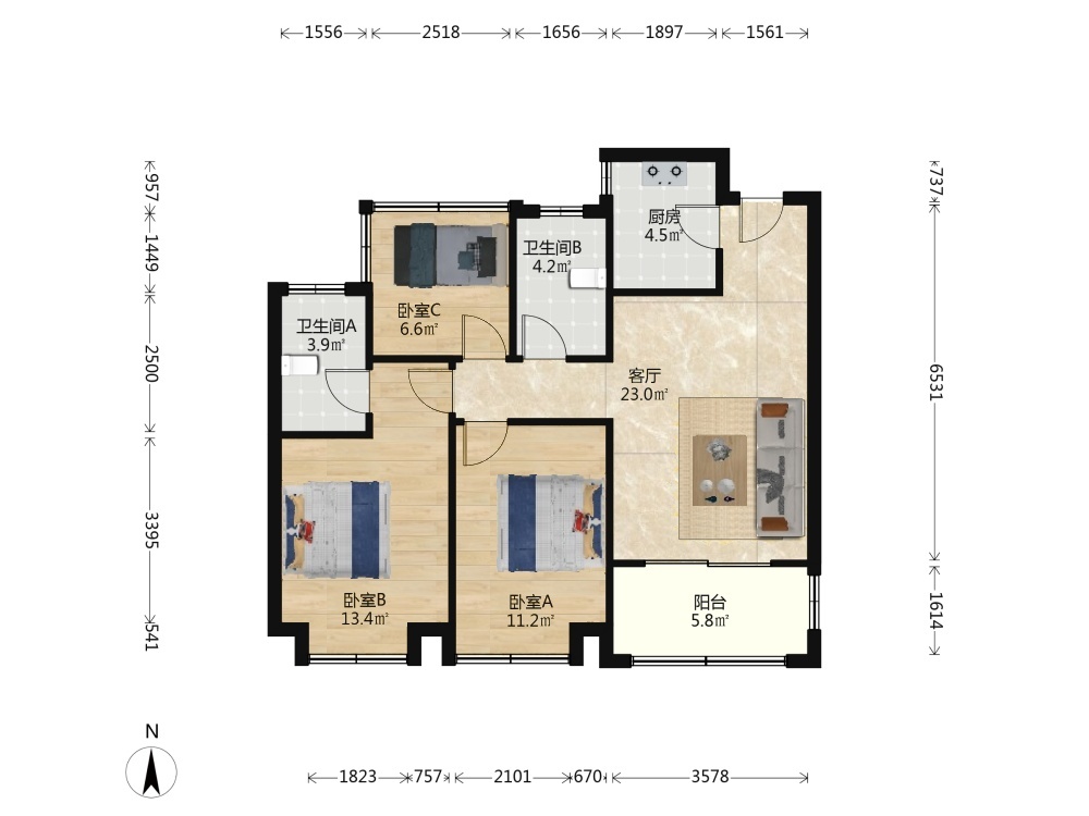 南京融侨观澜二手房房源图片