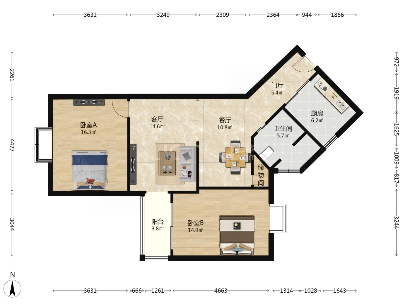 南京百家湖国际花园二手房房源图片