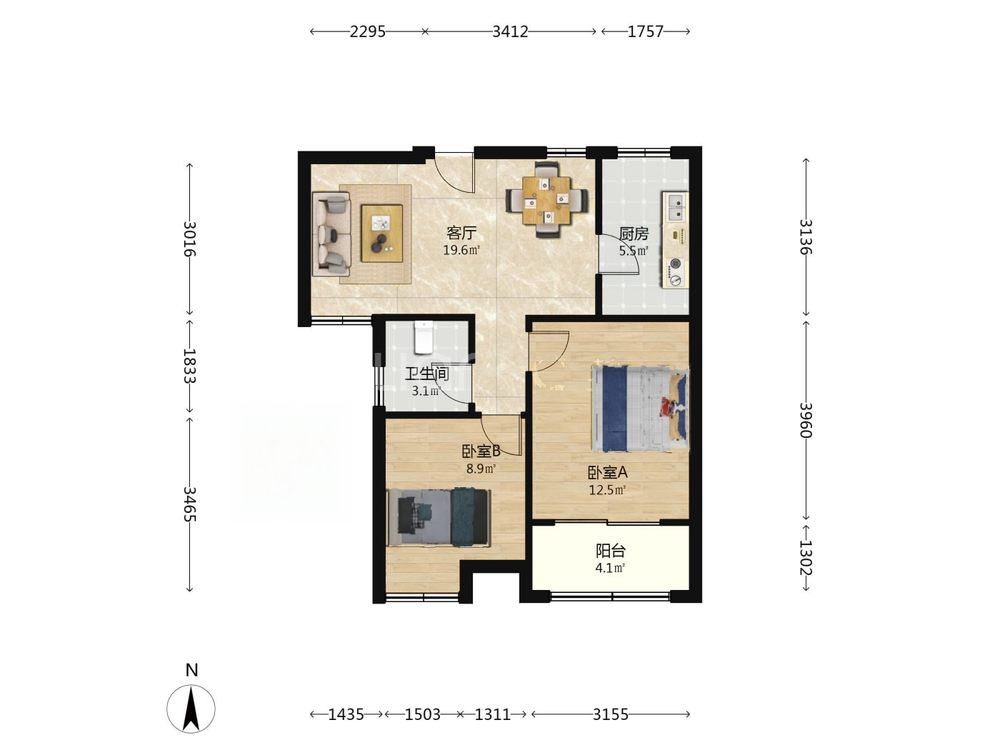 南京殷巷东苑二手房房源图片