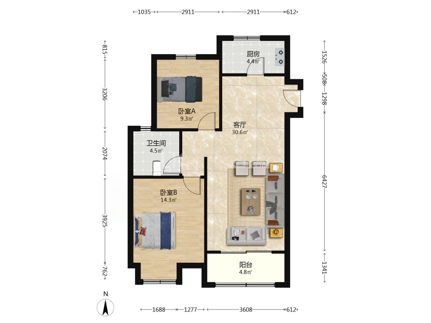 南京上坊新城二手房房源图片