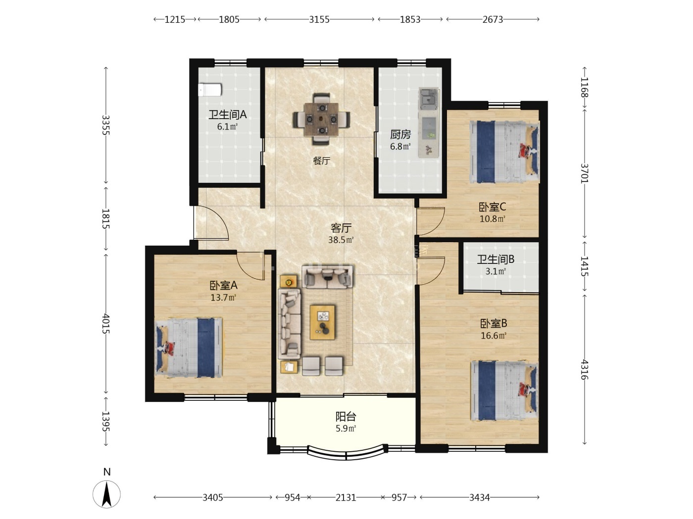 南京湖滨世纪花园二手房房源图片