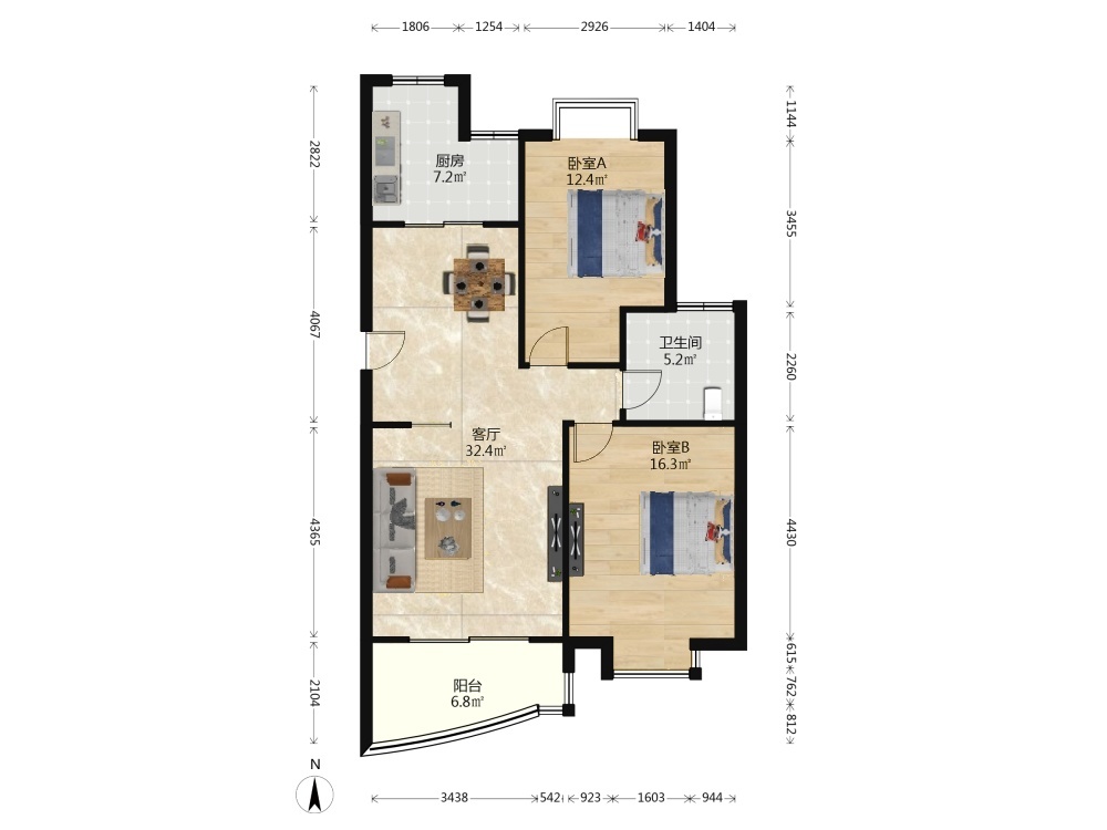 南京明月港湾彩云湾二手房房源图片