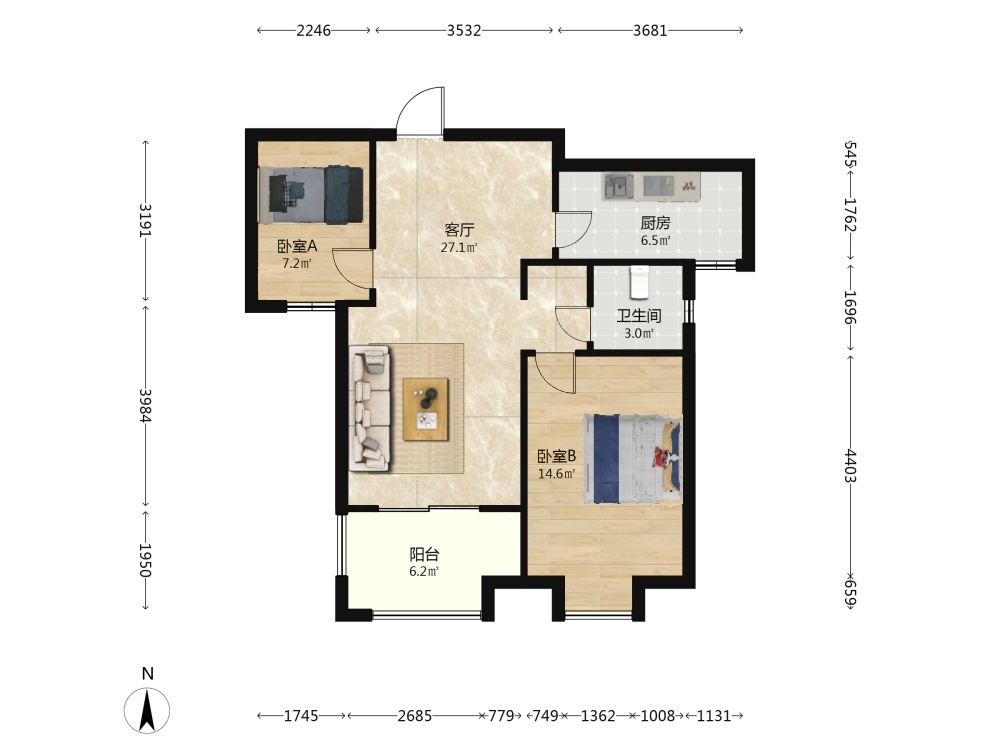 南京万科金域国际二手房房源图片