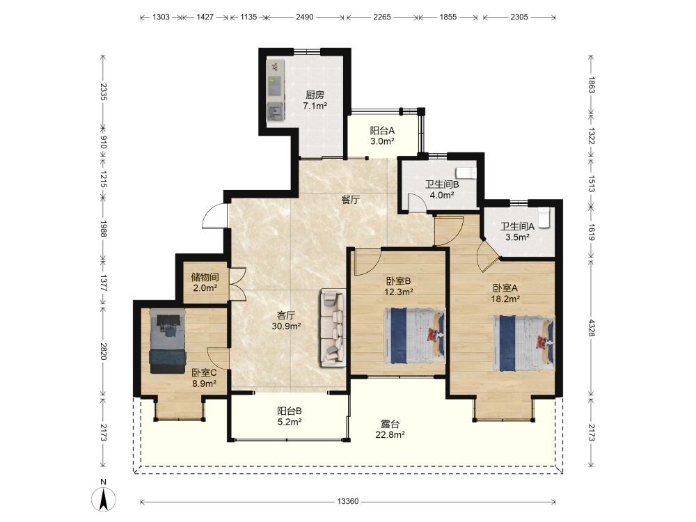 南京文化名园二手房房源图片