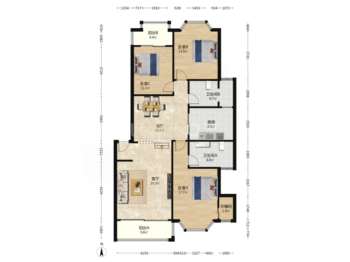 南京21世纪现代城西区二手房房源图片