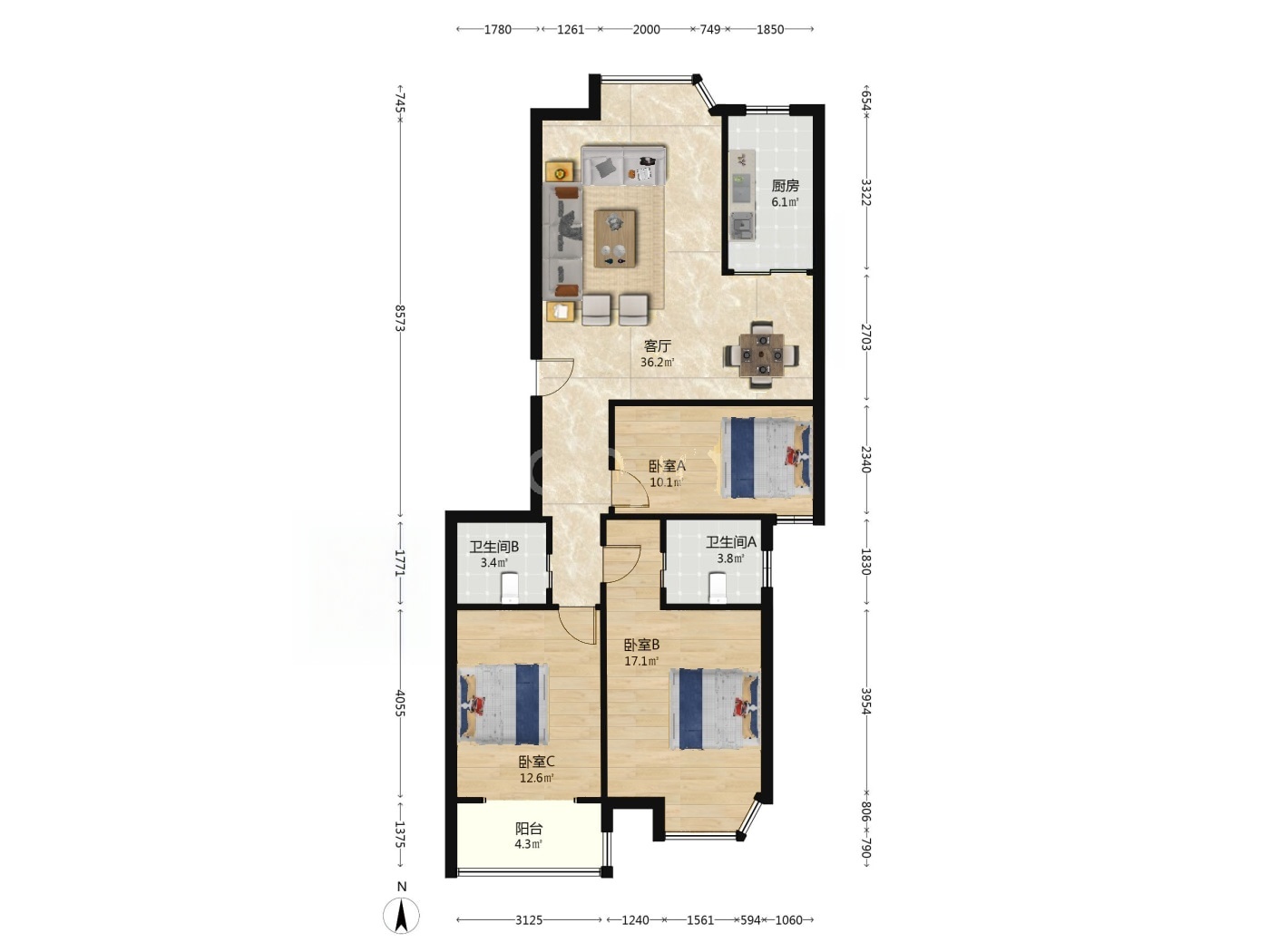 南京兴元嘉园二手房房源图片