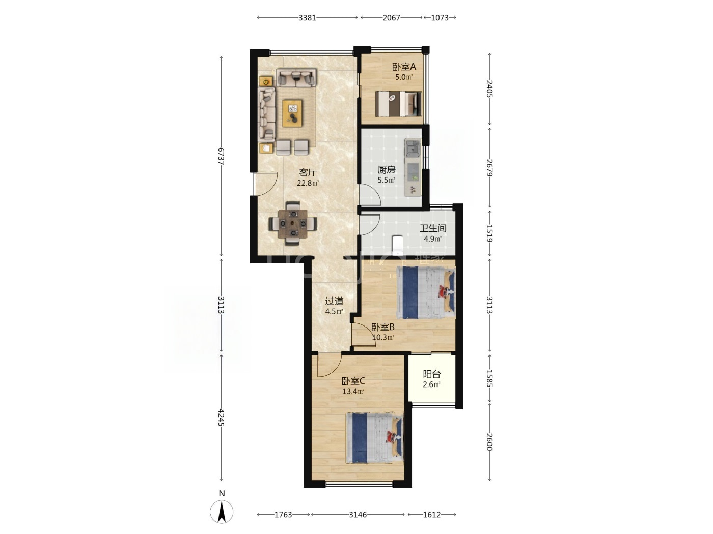 南京翠屏诚园二手房房源图片