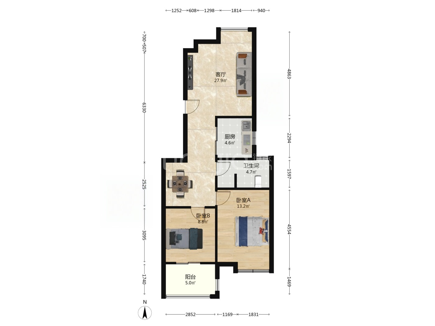 南京鸿意万嘉二手房房源图片