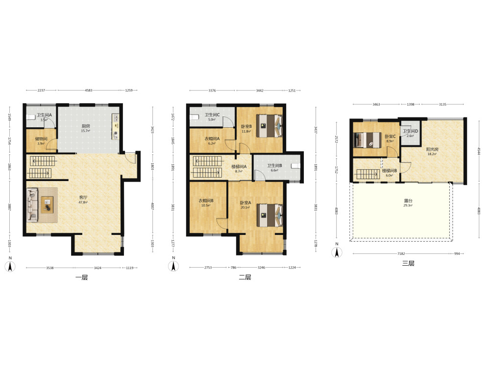 南京百家湖西花园巴黎城二手房房源图片