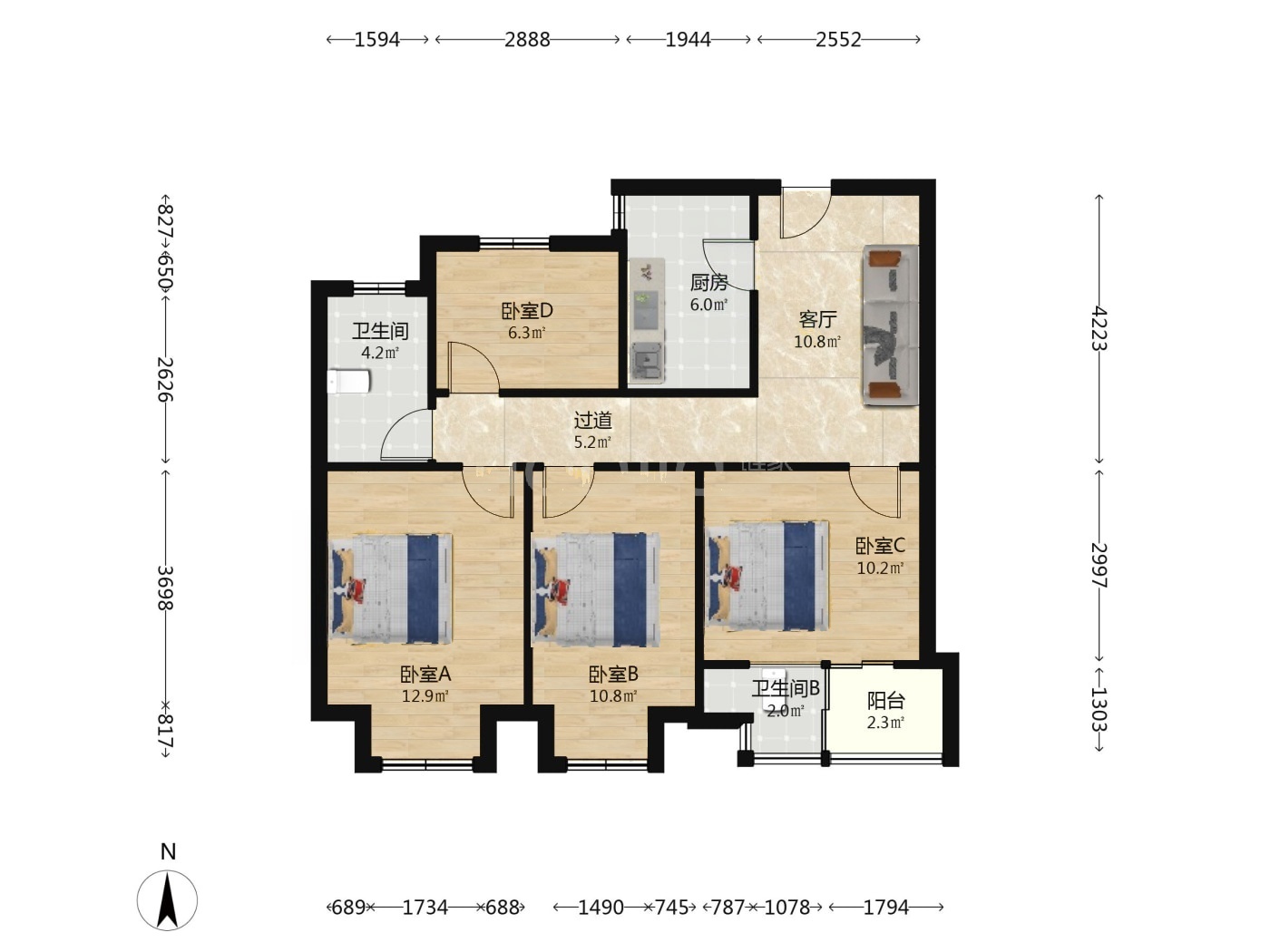 南京罗托鲁拉小镇二手房房源图片