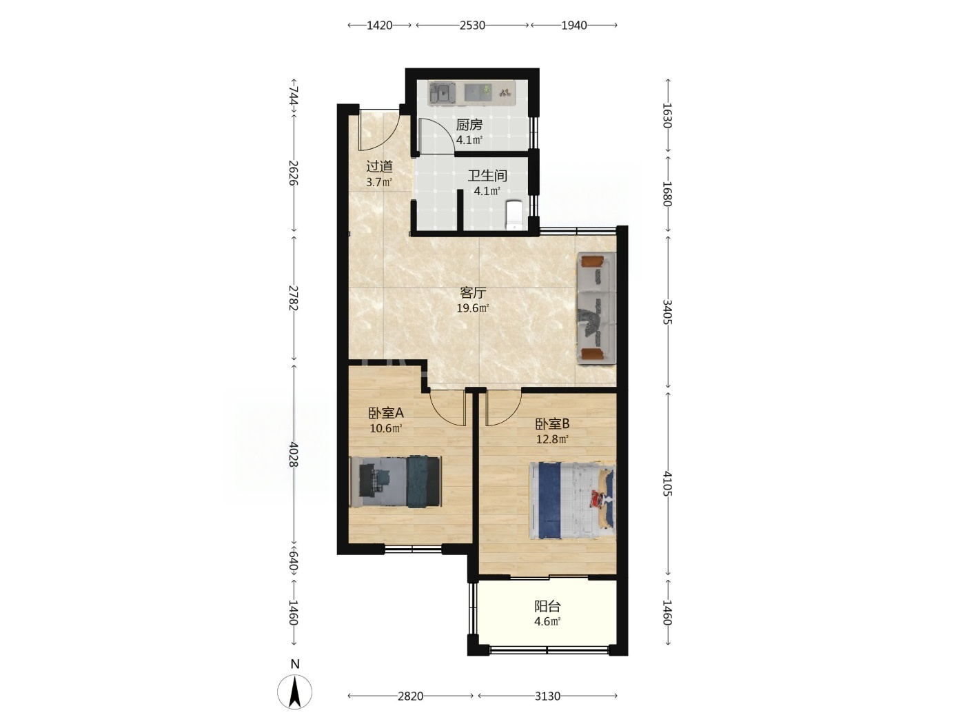 南京定坊嘉苑二手房房源图片