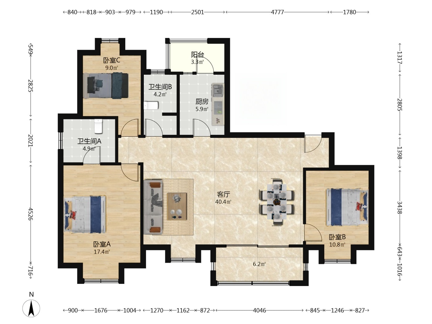 南京中锐星湖名邸二手房房源图片