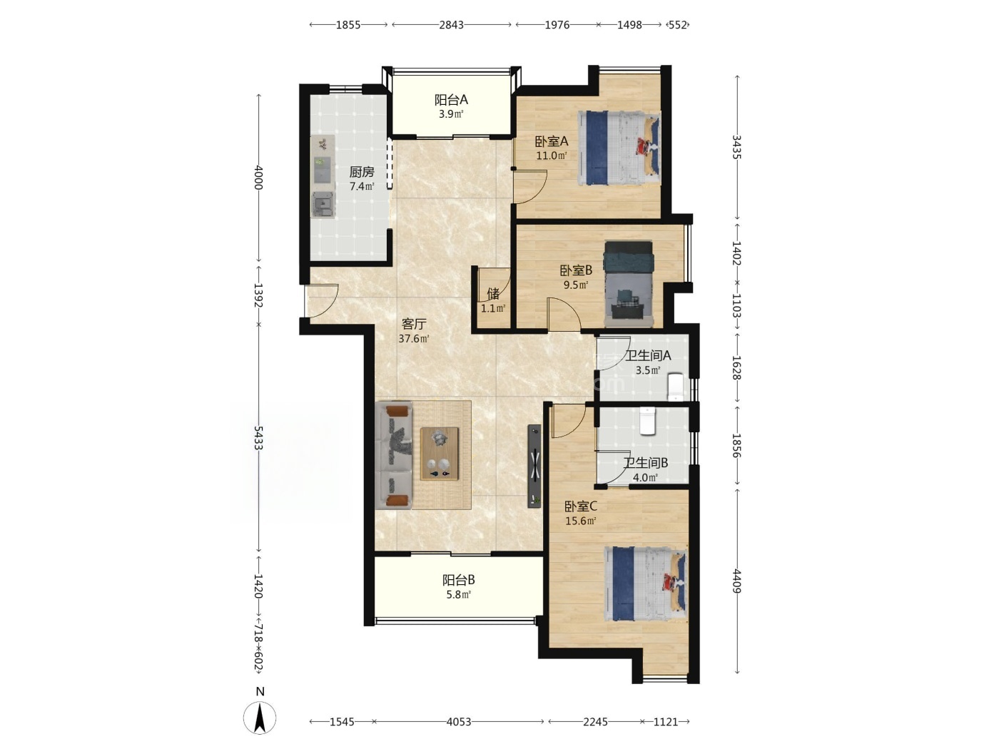 南京天龙湾花园二手房房源图片