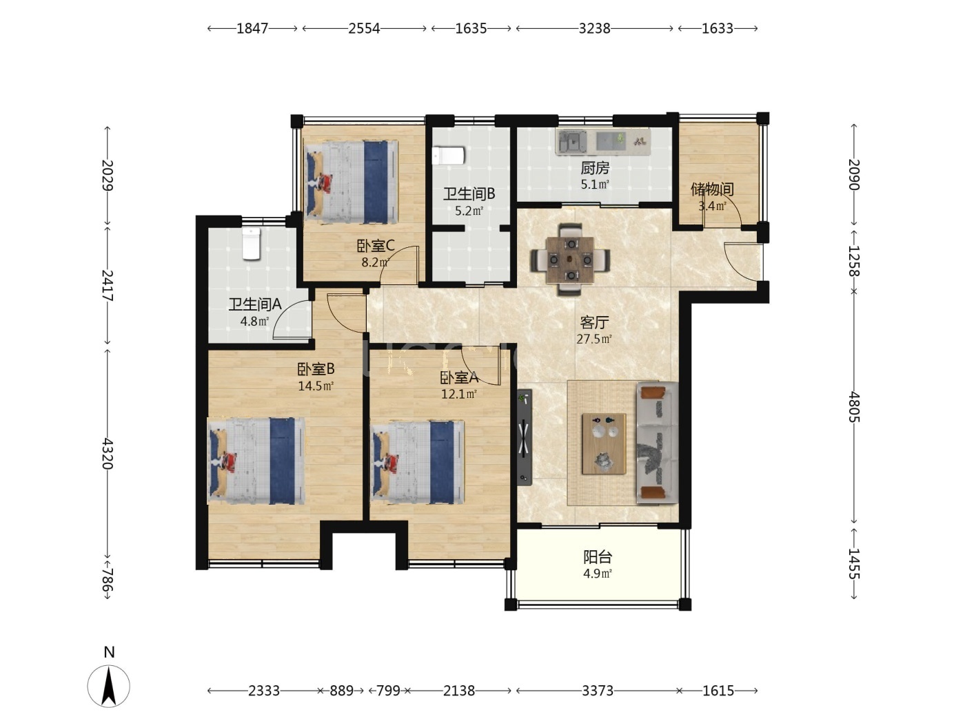 南京恒大悦澜湾二手房房源图片