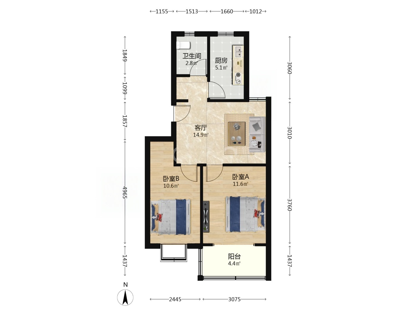 南京殷巷新寓242幢至297幢二手房房源图片