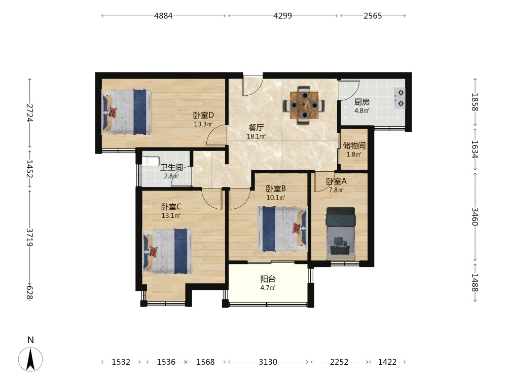 南京高塘新寓二手房房源图片