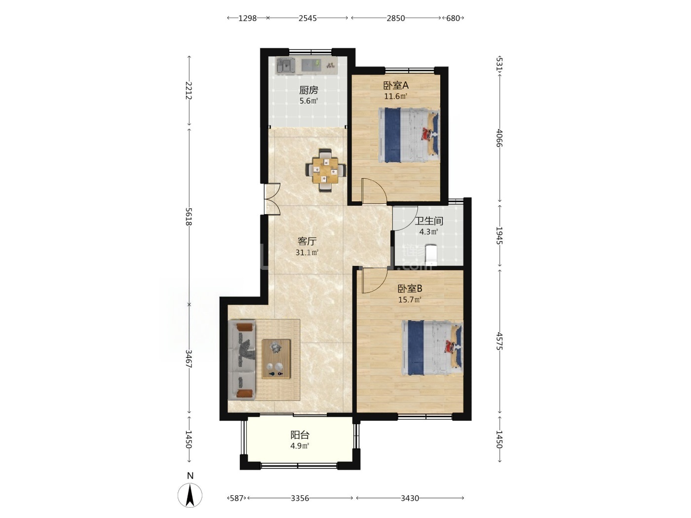 南京金王府二手房房源图片