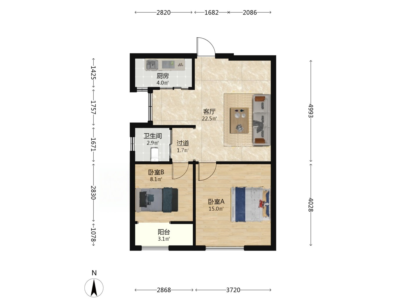 南京天琪福苑二手房房源图片