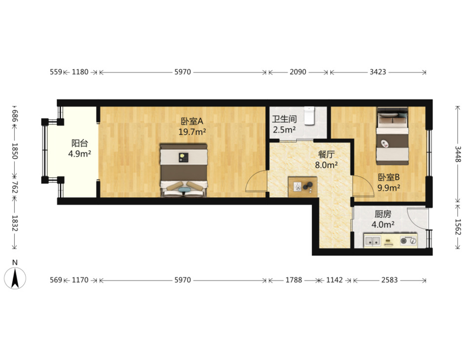 上海瑞福大楼北楼二手房房源图片
