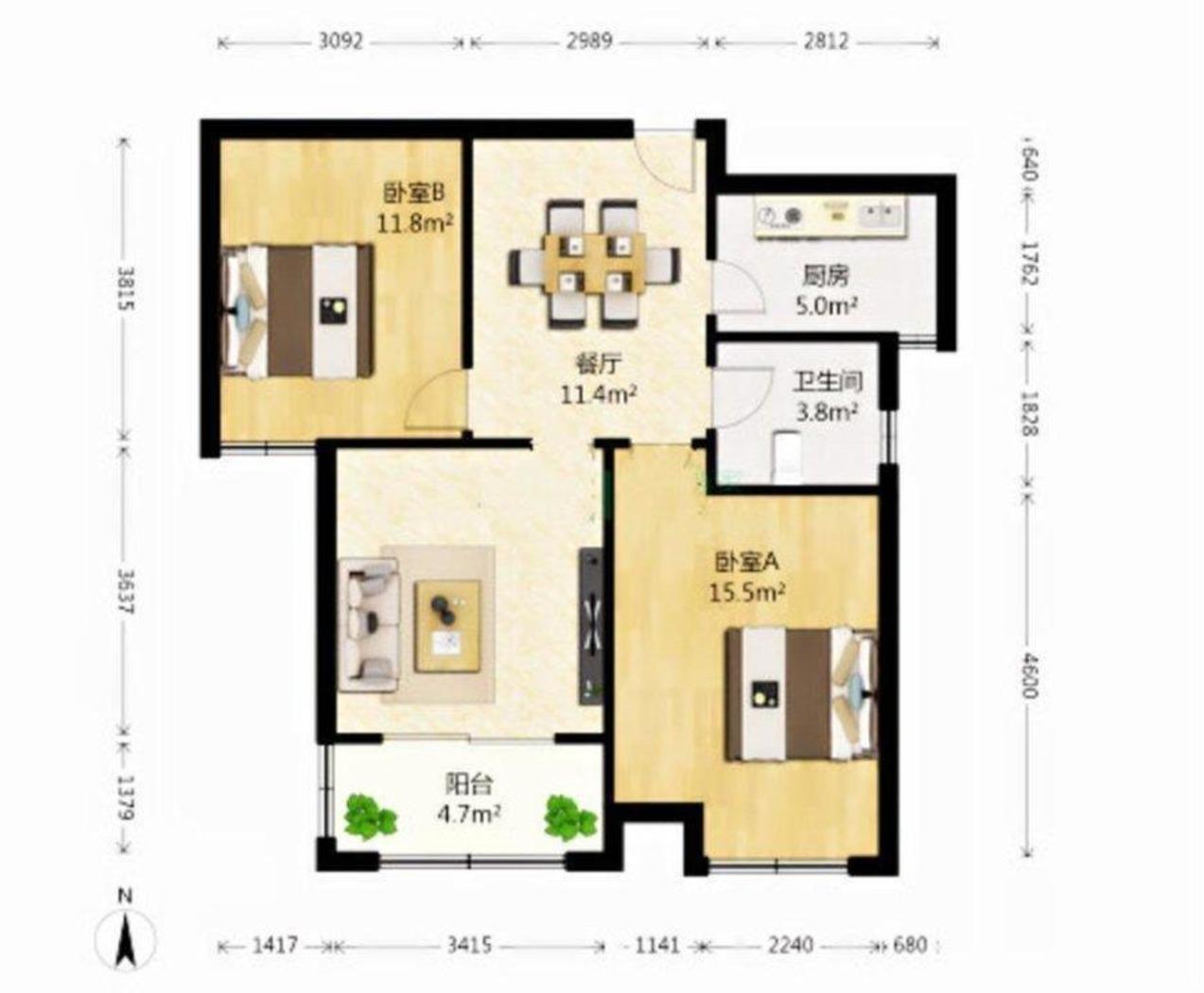 上海申城佳苑二期C块二手房房源图片