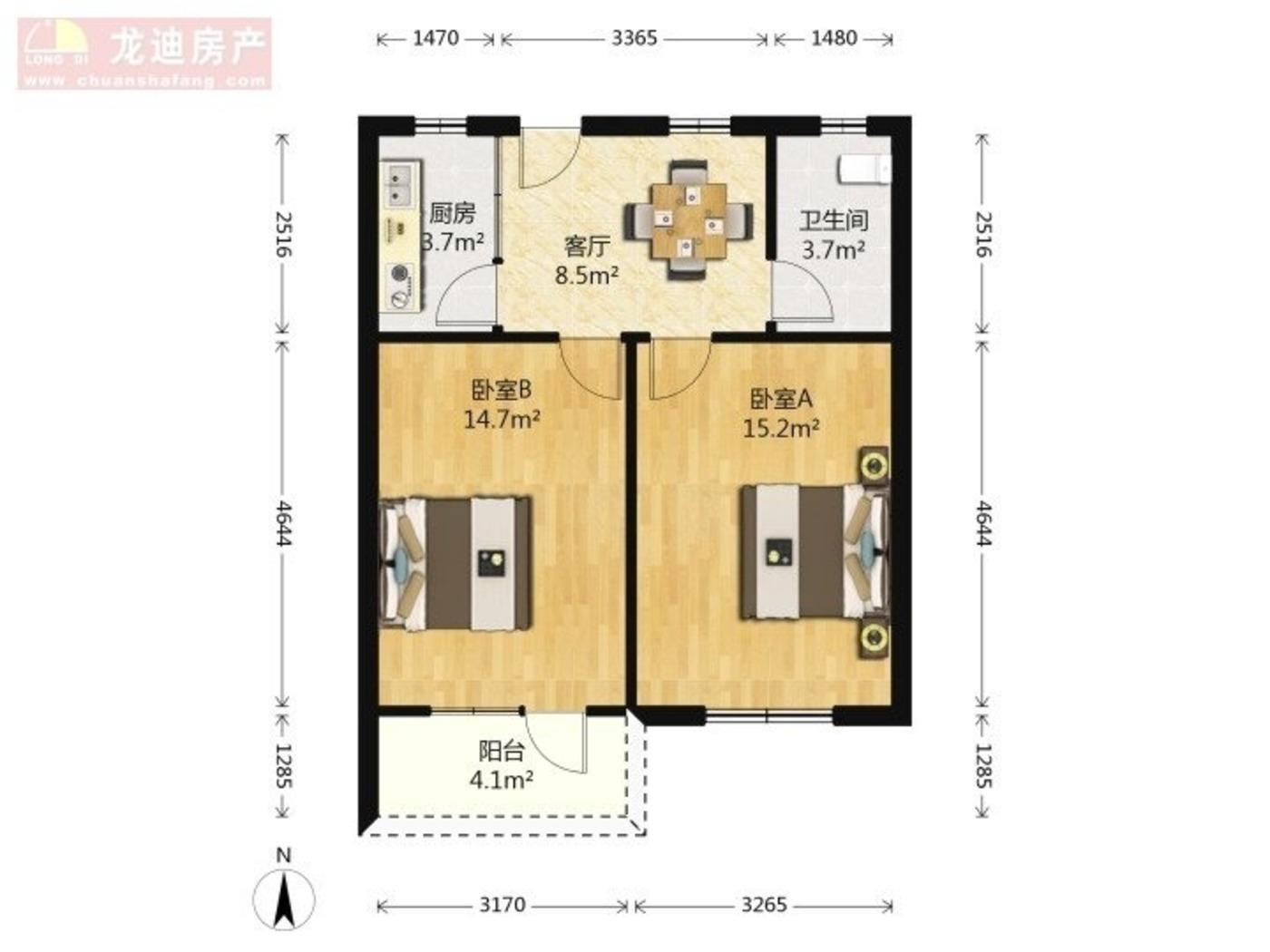 上海新德三村二手房房源图片