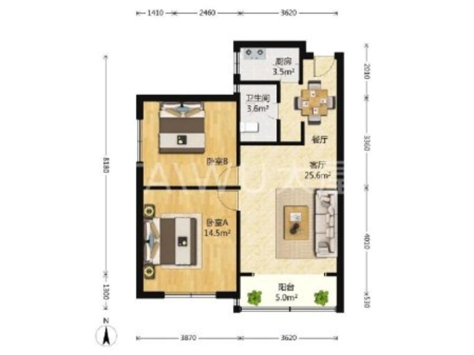上海陆家嘴花园(一期)二手房房源图片