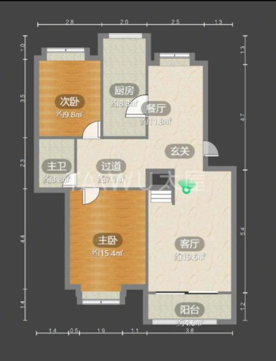 上海世纪新城(公寓住宅)二手房房源图片