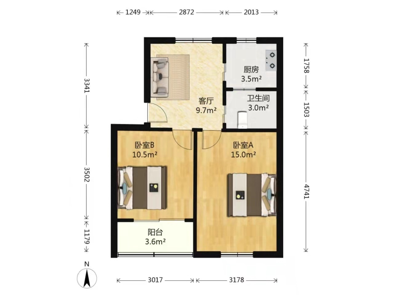 上海竹园新村二手房房源图片