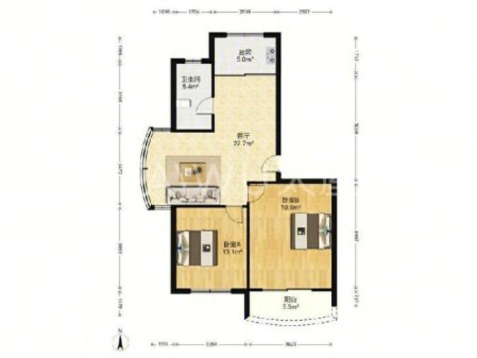 上海檀香花苑(公寓住宅)二手房房源图片