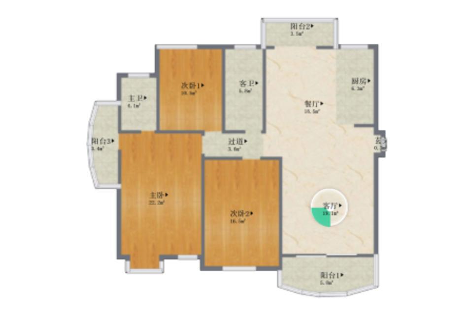 上海檀香花苑(公寓住宅)二手房房源图片