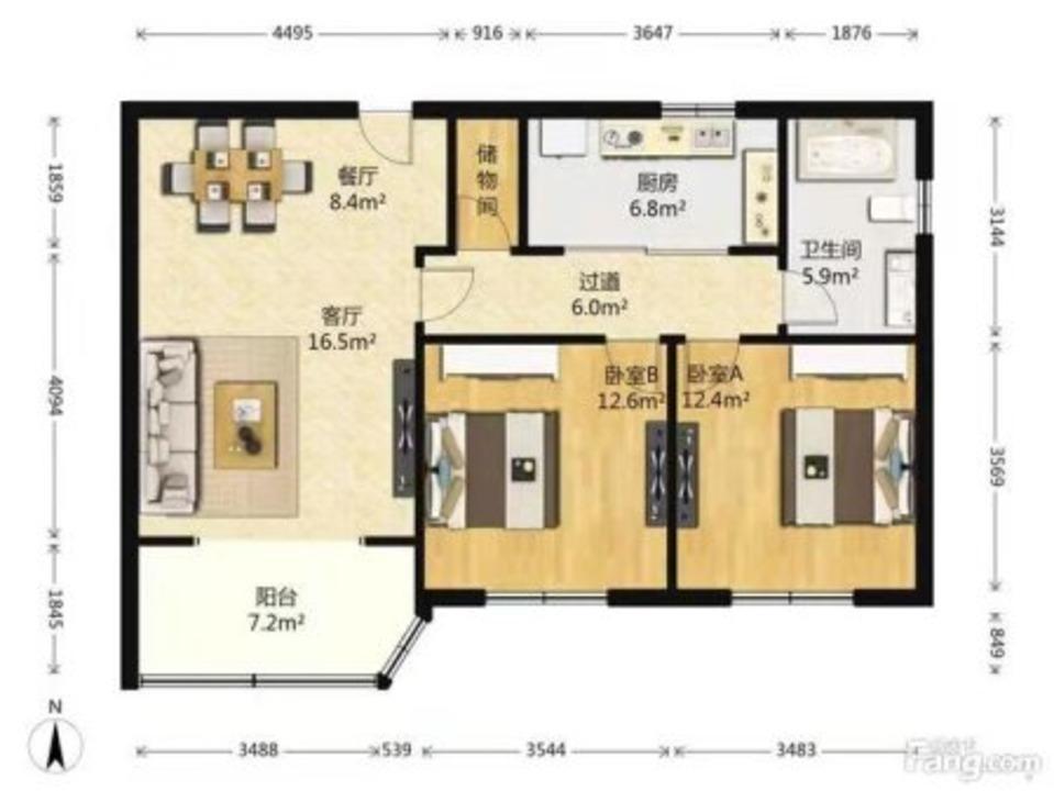 上海松云水苑(公寓住宅)二手房房源图片