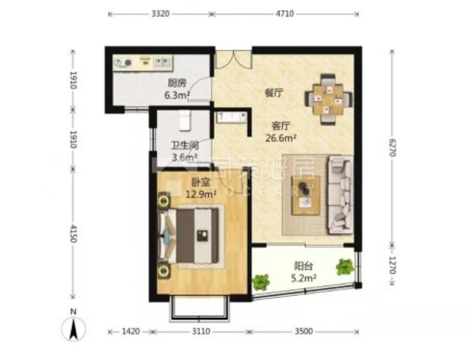 上海国际丽都城二手房房源图片