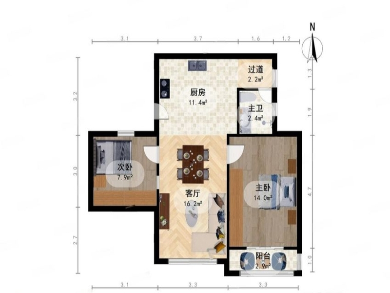 上海梅园四街坊二手房房源图片