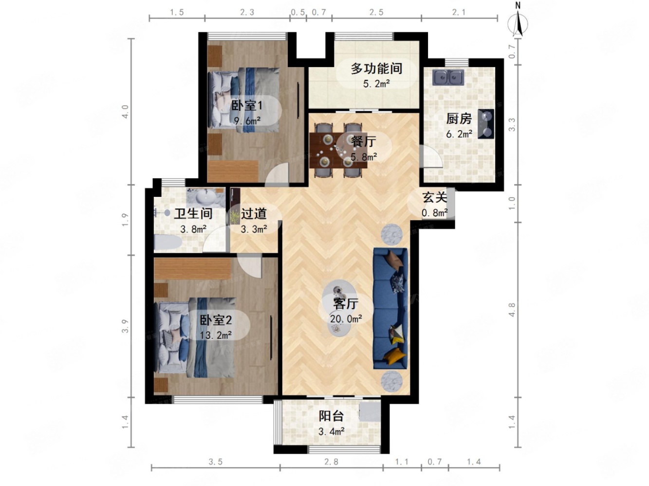 上海保利海上五月花(公寓住宅)二手房房源图片