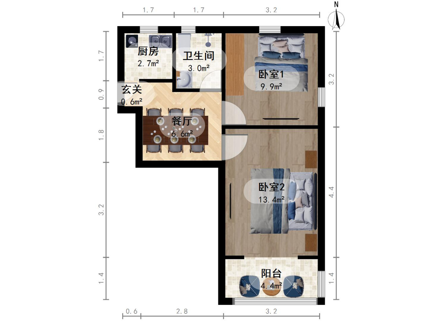 上海竹南小区二手房房源图片
