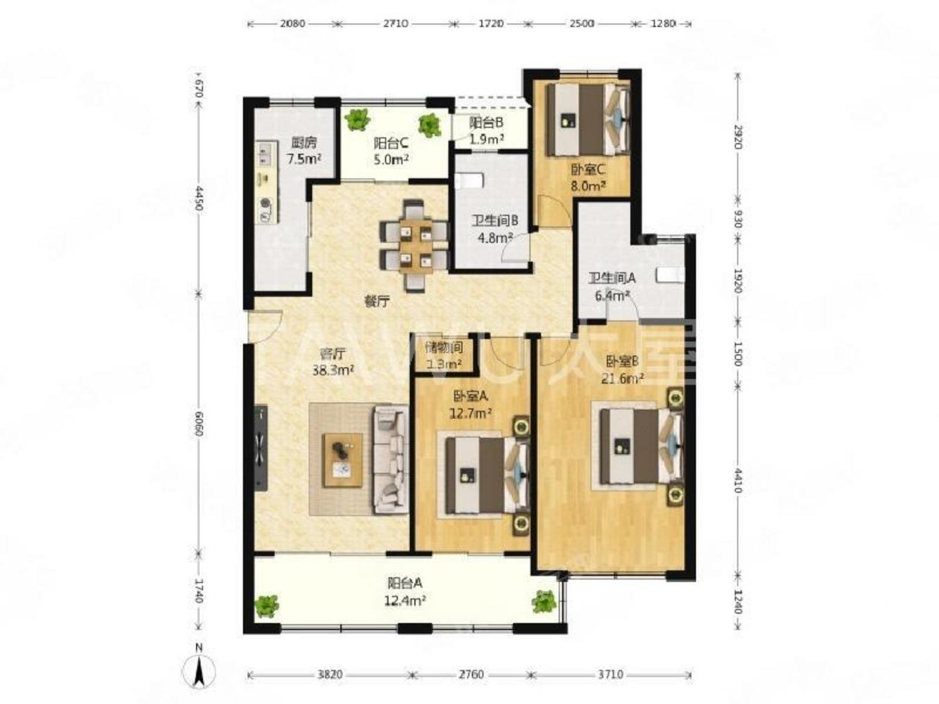 上海春申景城MIDTOWN二手房房源图片