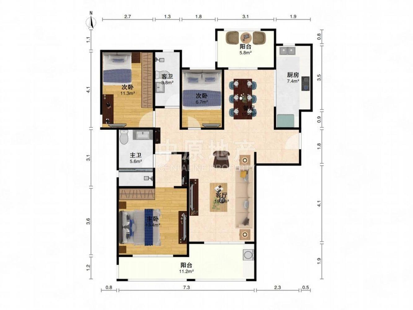 上海春申景城MIDTOWN二手房房源图片