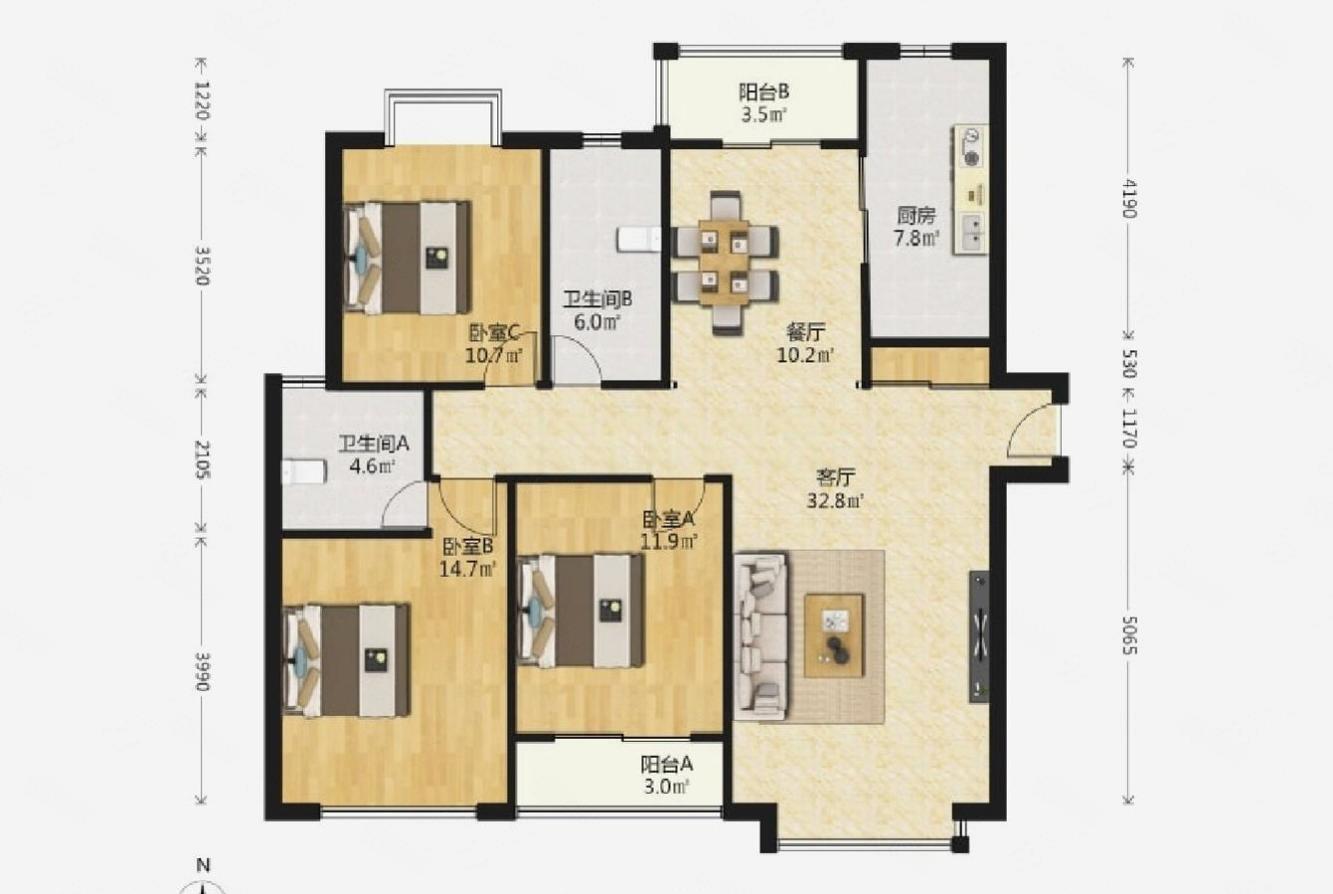 上海上海滩新昌城二手房房源图片