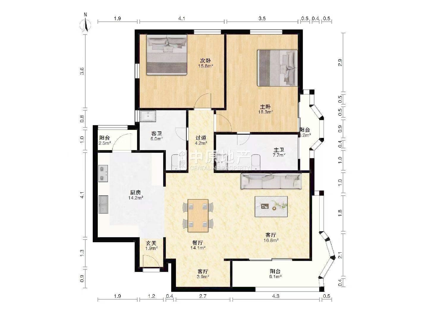 上海巴洛克宫庭二手房房源图片