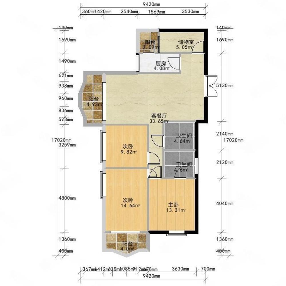 上海太阳都市花园(南区)二手房房源图片