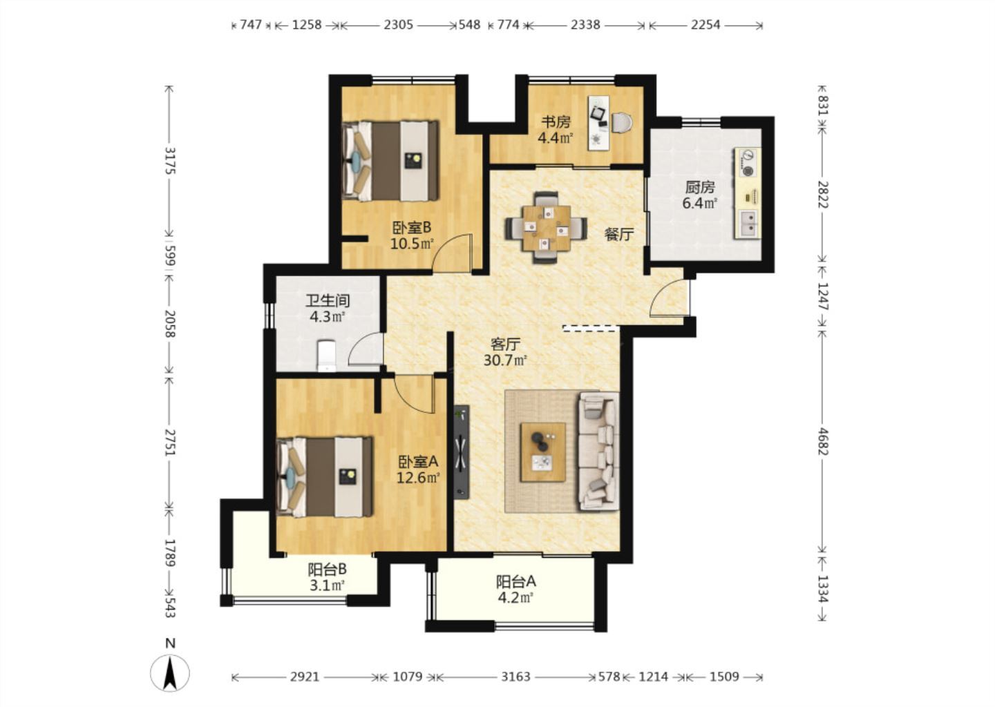 上海保利海上五月花二手房房源图片