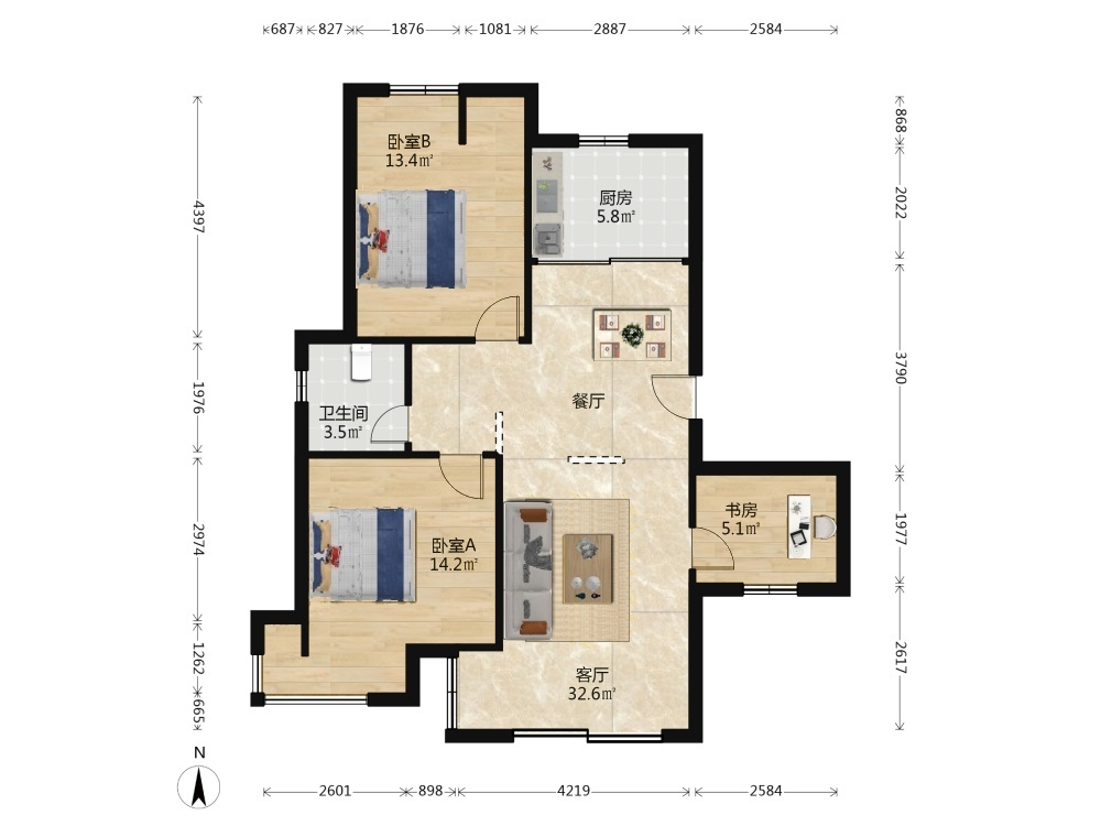 上海保利海上五月花(公寓住宅)二手房房源图片