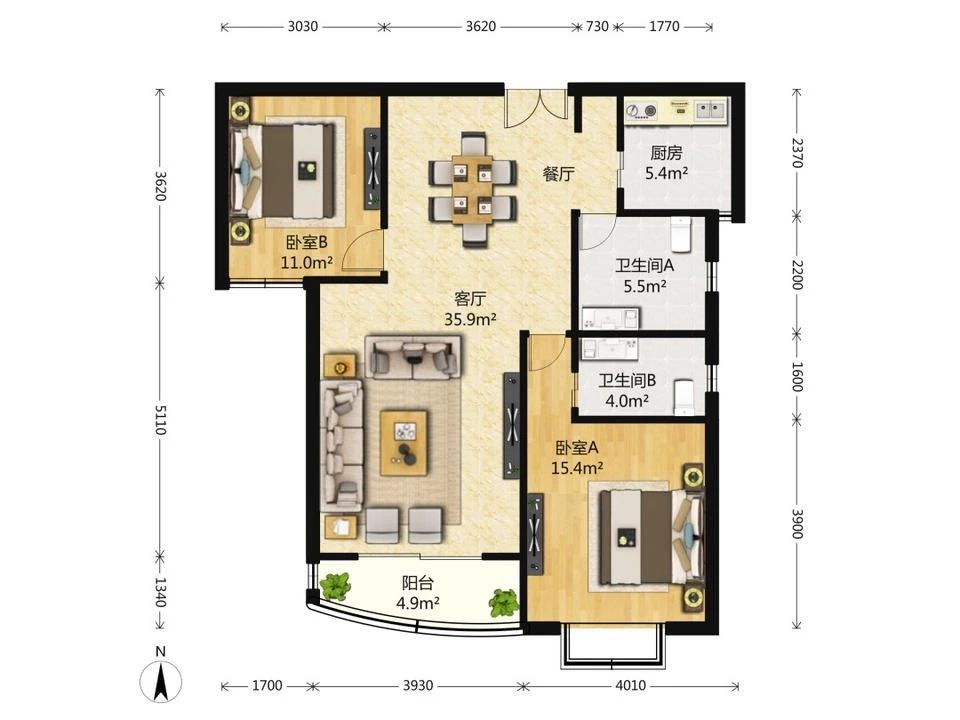 上海华盛大公馆二手房房源图片