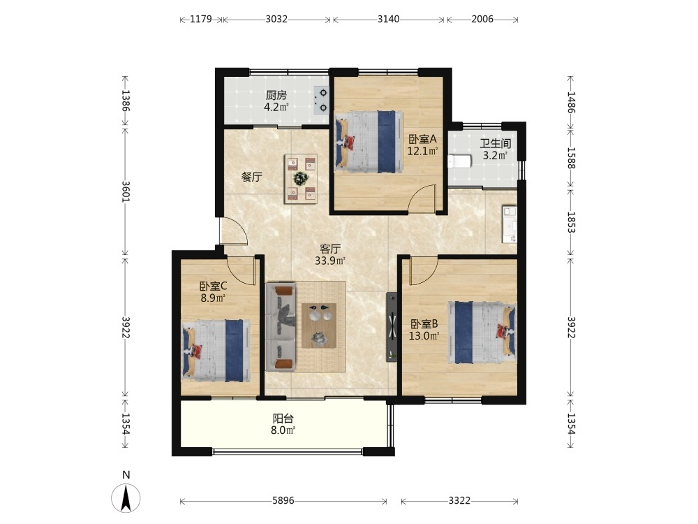 上海保利海上五月花二手房房源图片