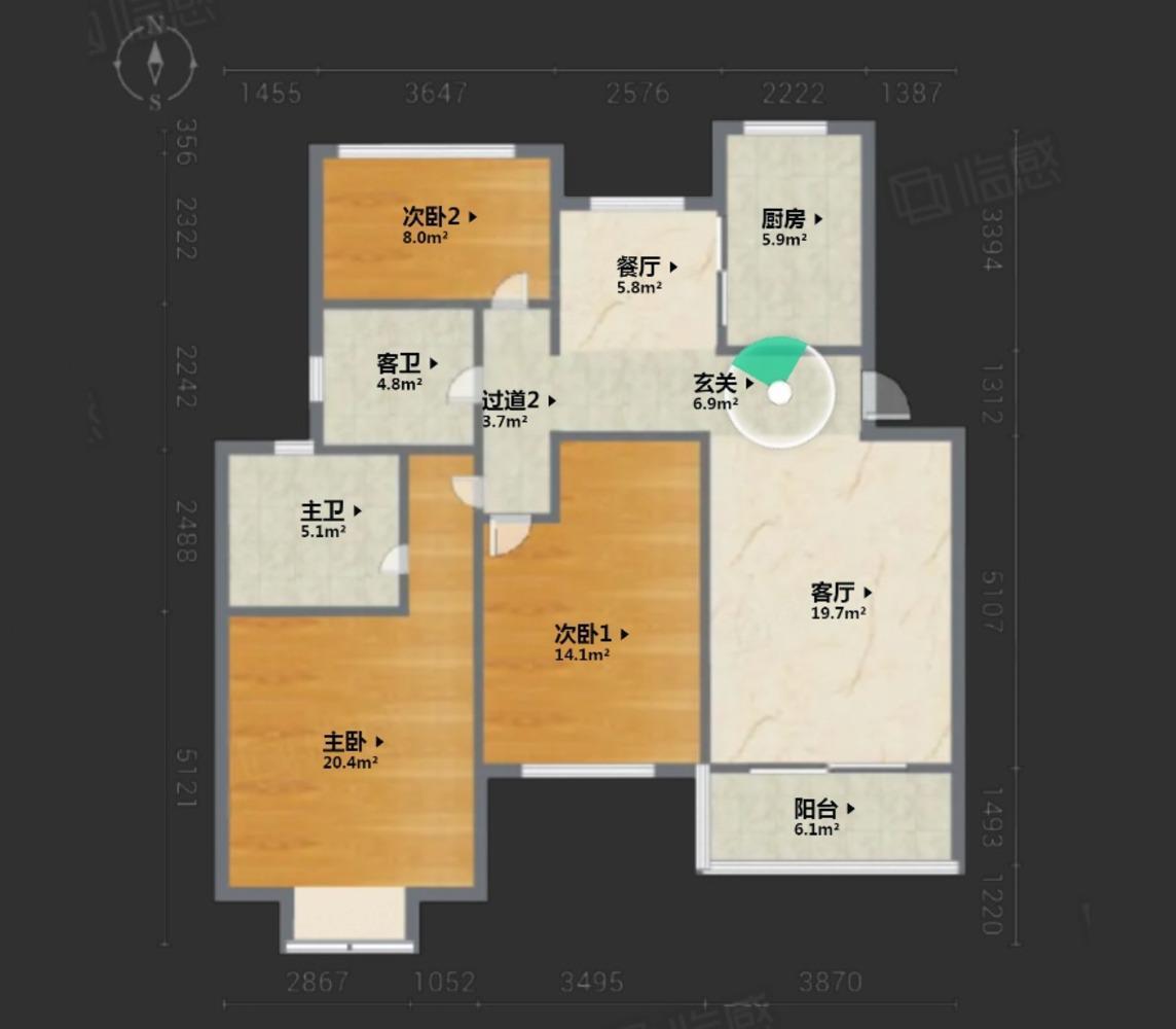 上海金海华城鸿明佳苑二手房房源图片