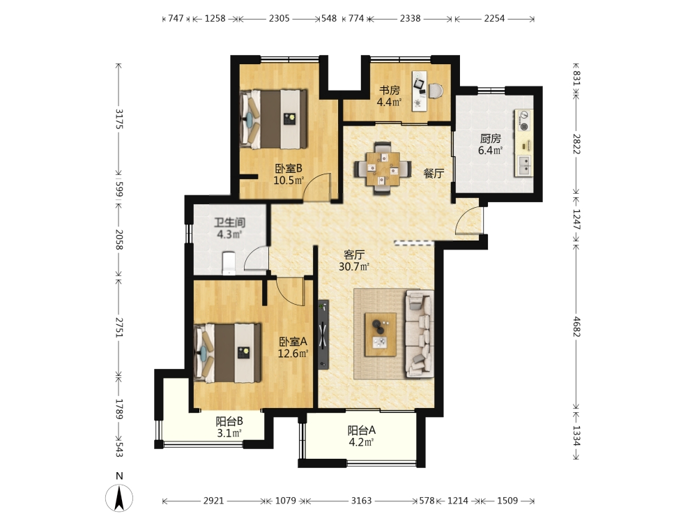 上海保利海上五月花(公寓住宅)二手房房源图片
