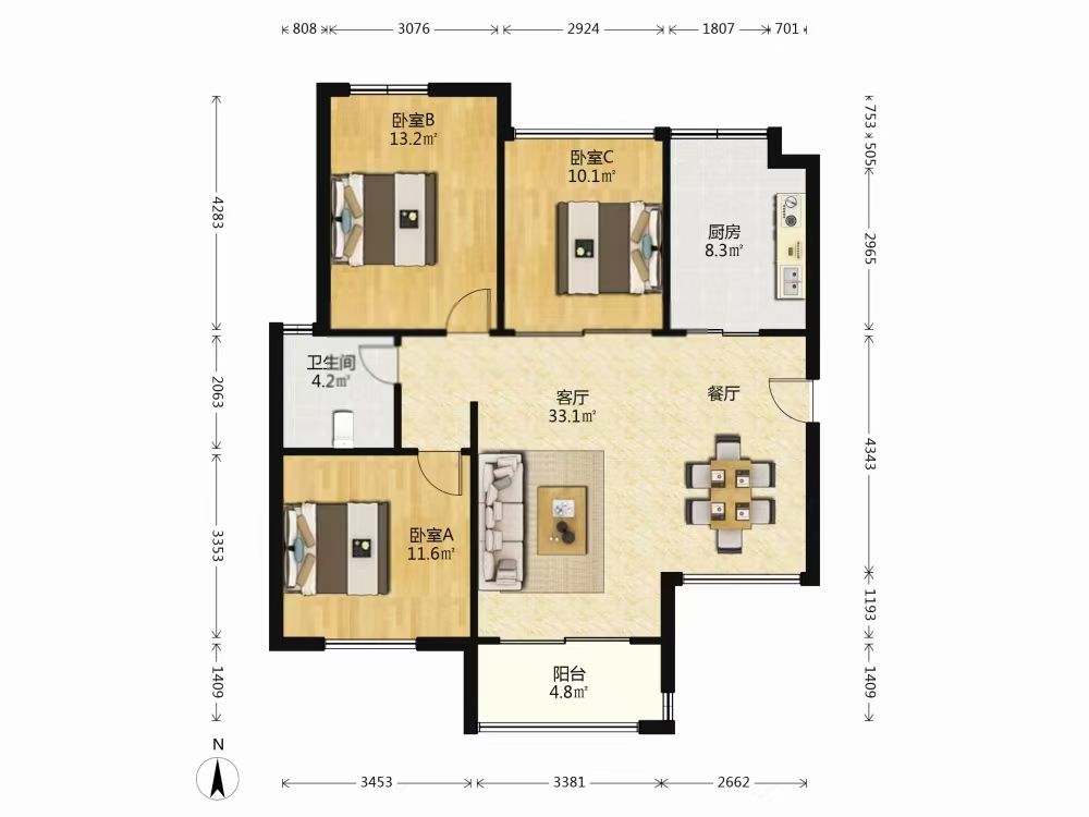 上海保利海上五月花(公寓住宅)二手房房源图片