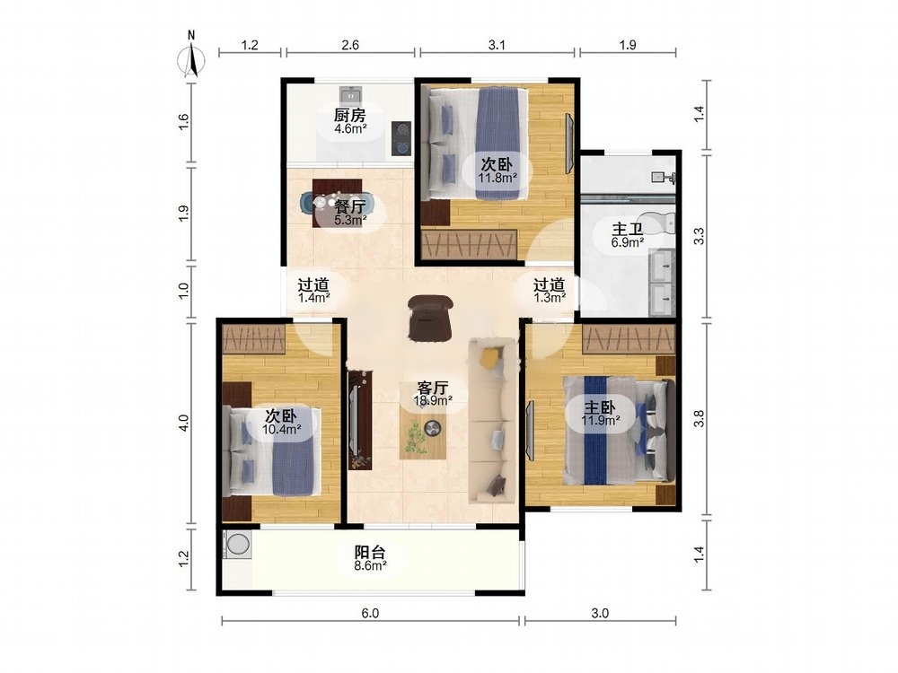 上海保利海上五月花(公寓住宅)二手房房源图片