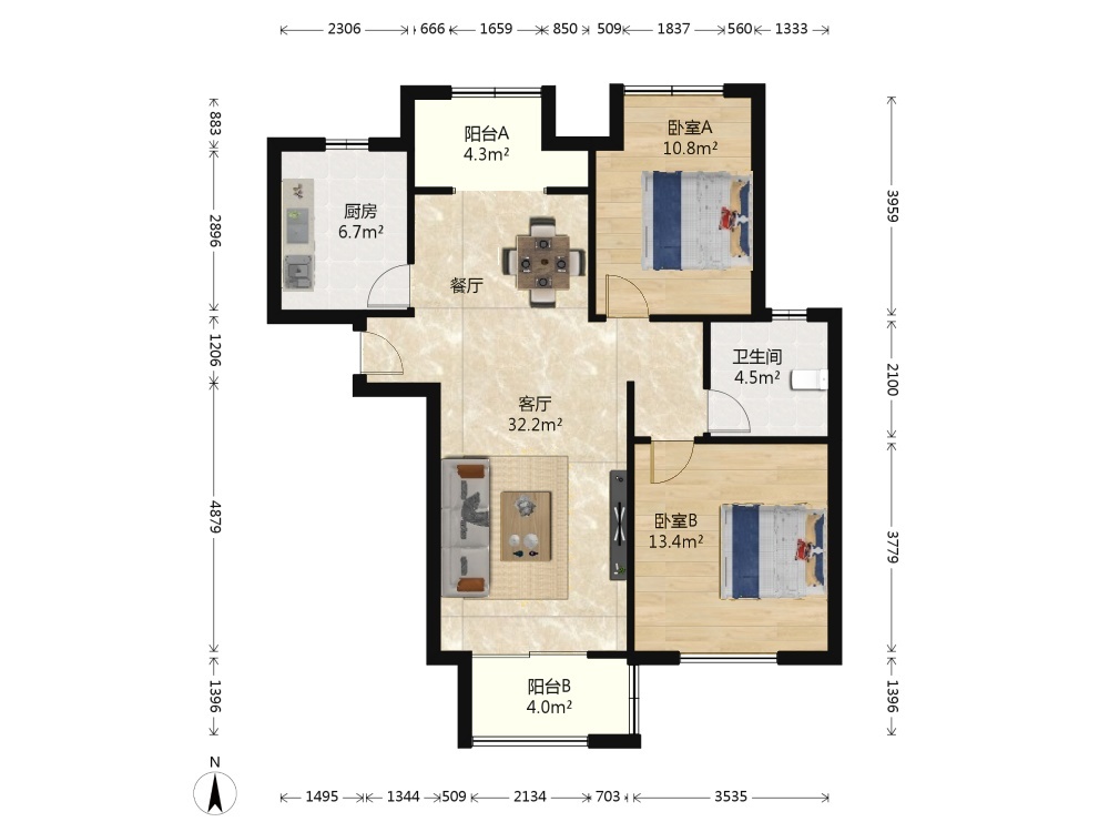 上海保利海上五月花二手房房源图片