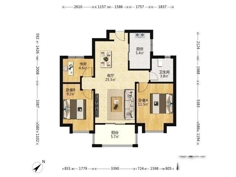 上海绿地天呈二手房房源图片